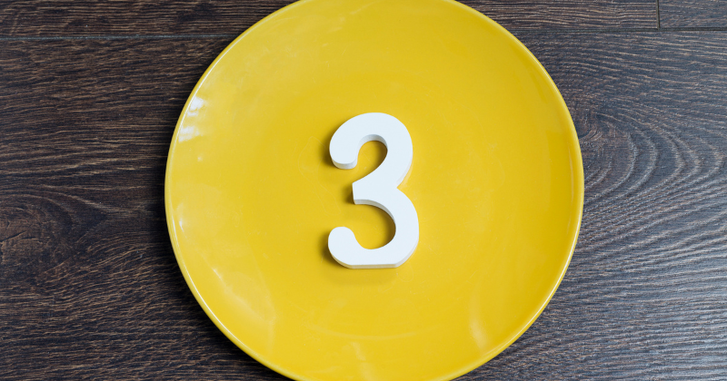 3選・3つ